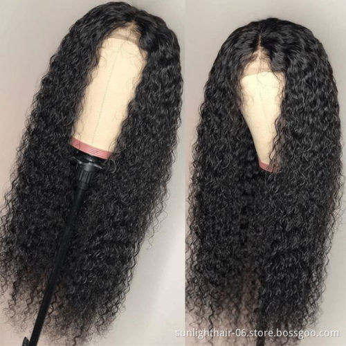 Sunlight vietnam curly hair wig brazilian grade 15a hair weave curly lace front wigs hd lace wig